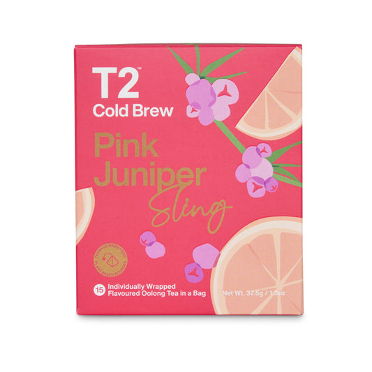 T2 Cold Brew Pink Juniper Sling