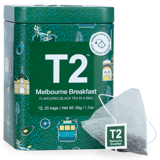 T2 Tea Melbourne Breakfast